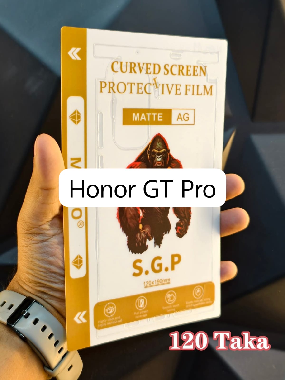 Honor GT Pro Full Body Back Poly Matte